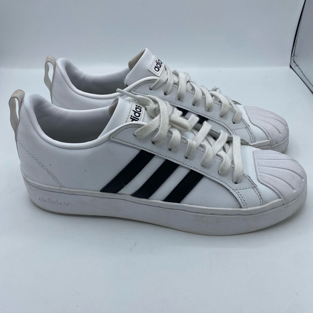 adidas Streetcheck Superstar Sneakers Shoes White Samba Mens 7 Black White